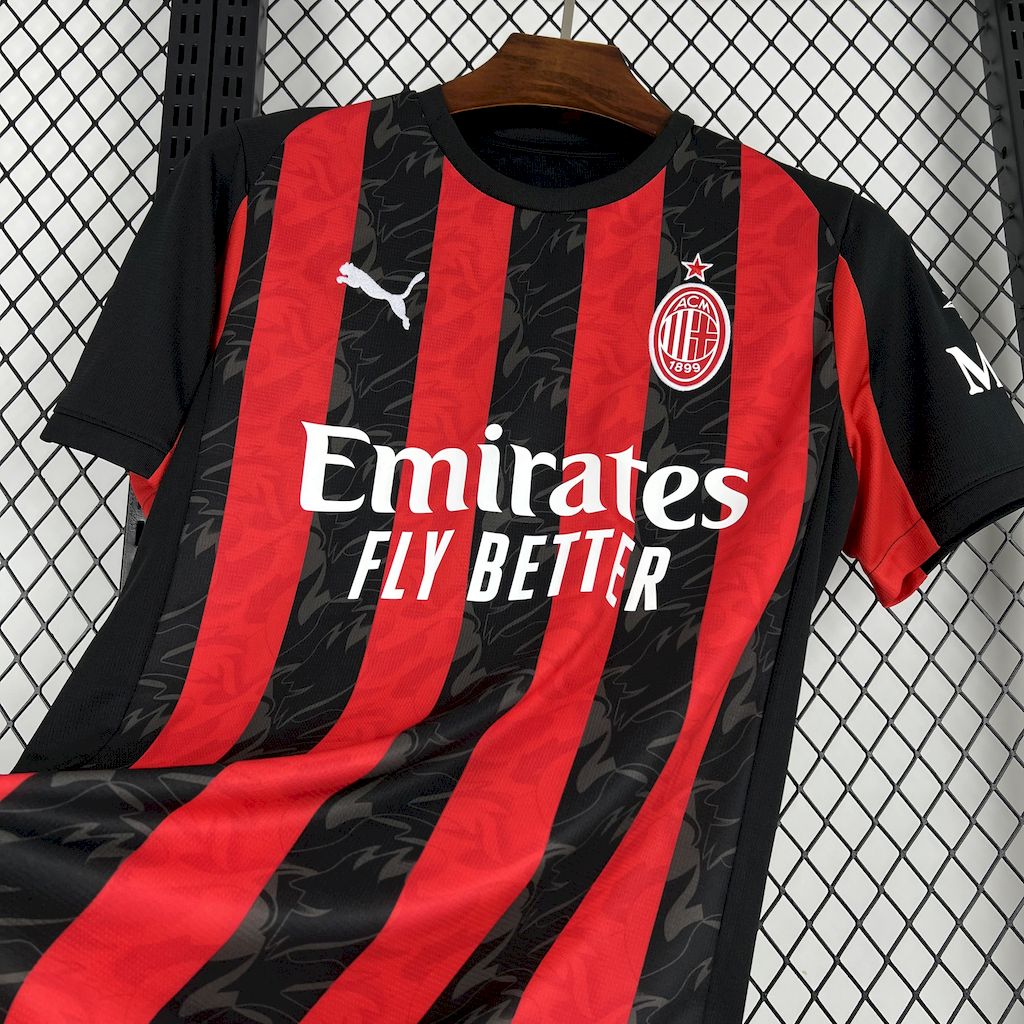 Maillot Domicile AC Milan 2025/26