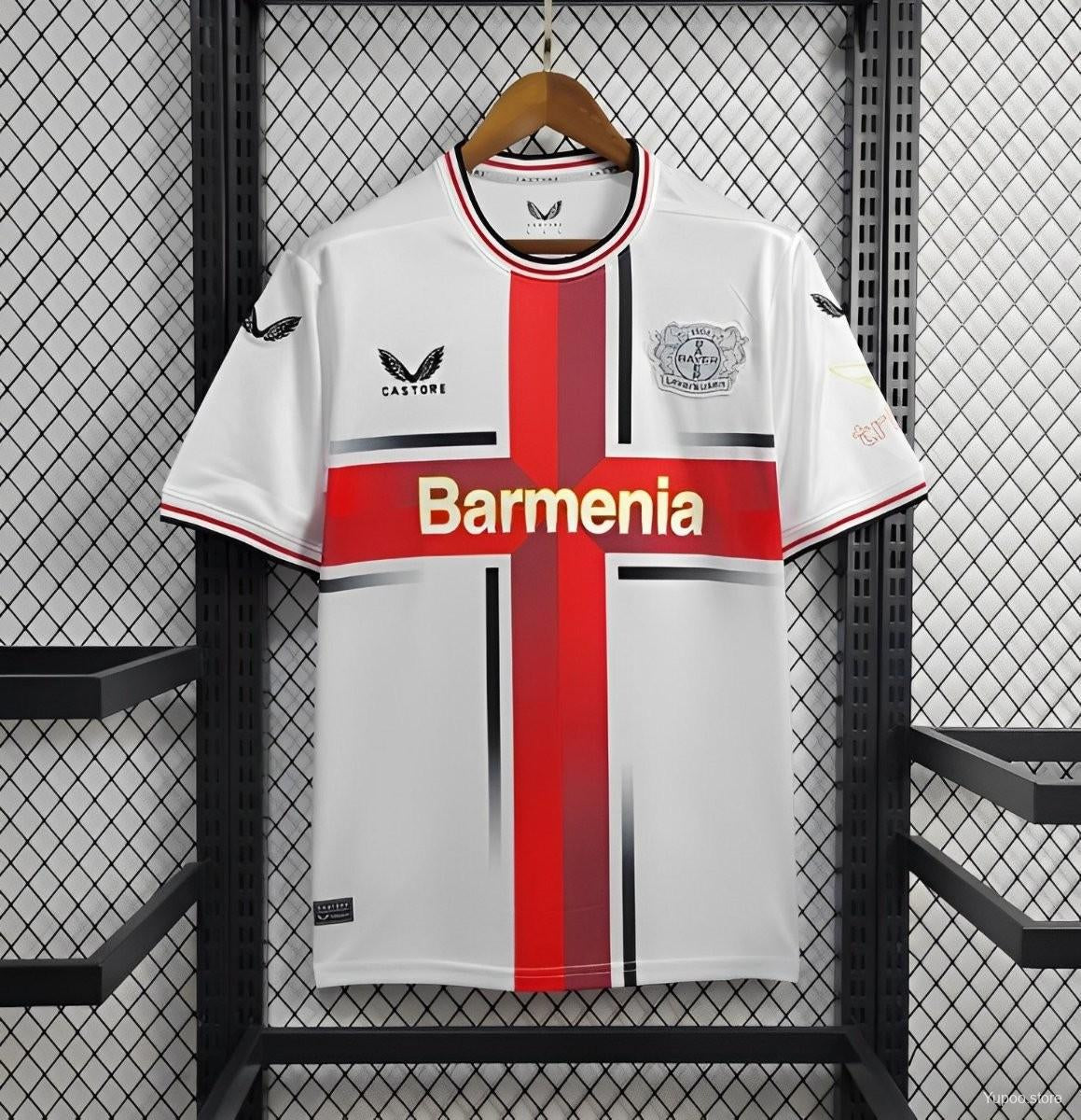 Maillot 24/25 Bayer 04 Leverkusen Blanc