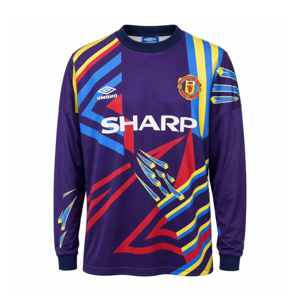 Maillot Gardien Manchester United FC 1992/93 Manches Longues