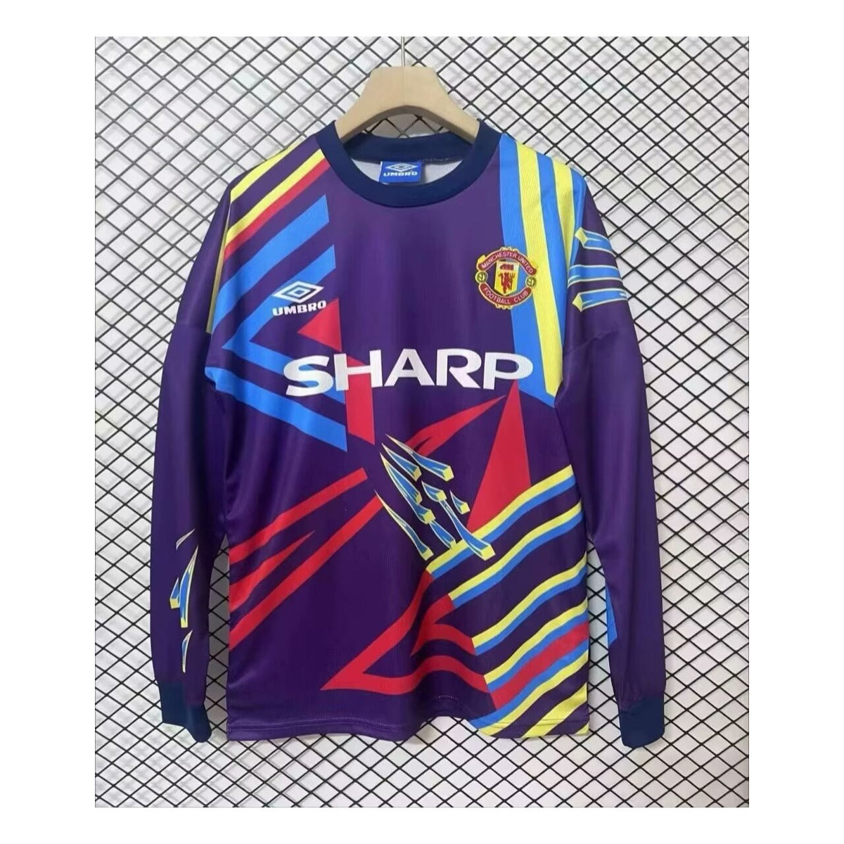 Maillot Gardien Manchester United FC 1992/93 Manches Longues