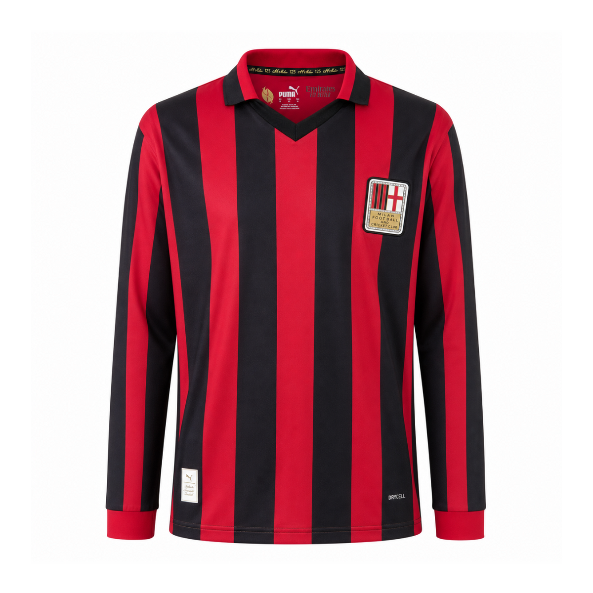 Maillot AC Milan 125e Anniversaire Manches Longues