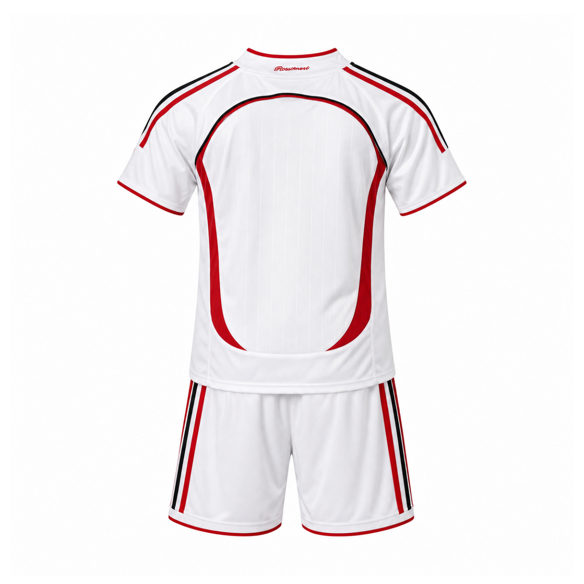Ensemble enfant rétro AC Milan extérieur 2006/07 – vue 2
