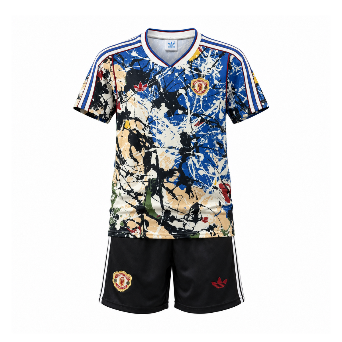 Ensemble enfant Manchester United édition Stone Roses 2026/27 – maillot et short