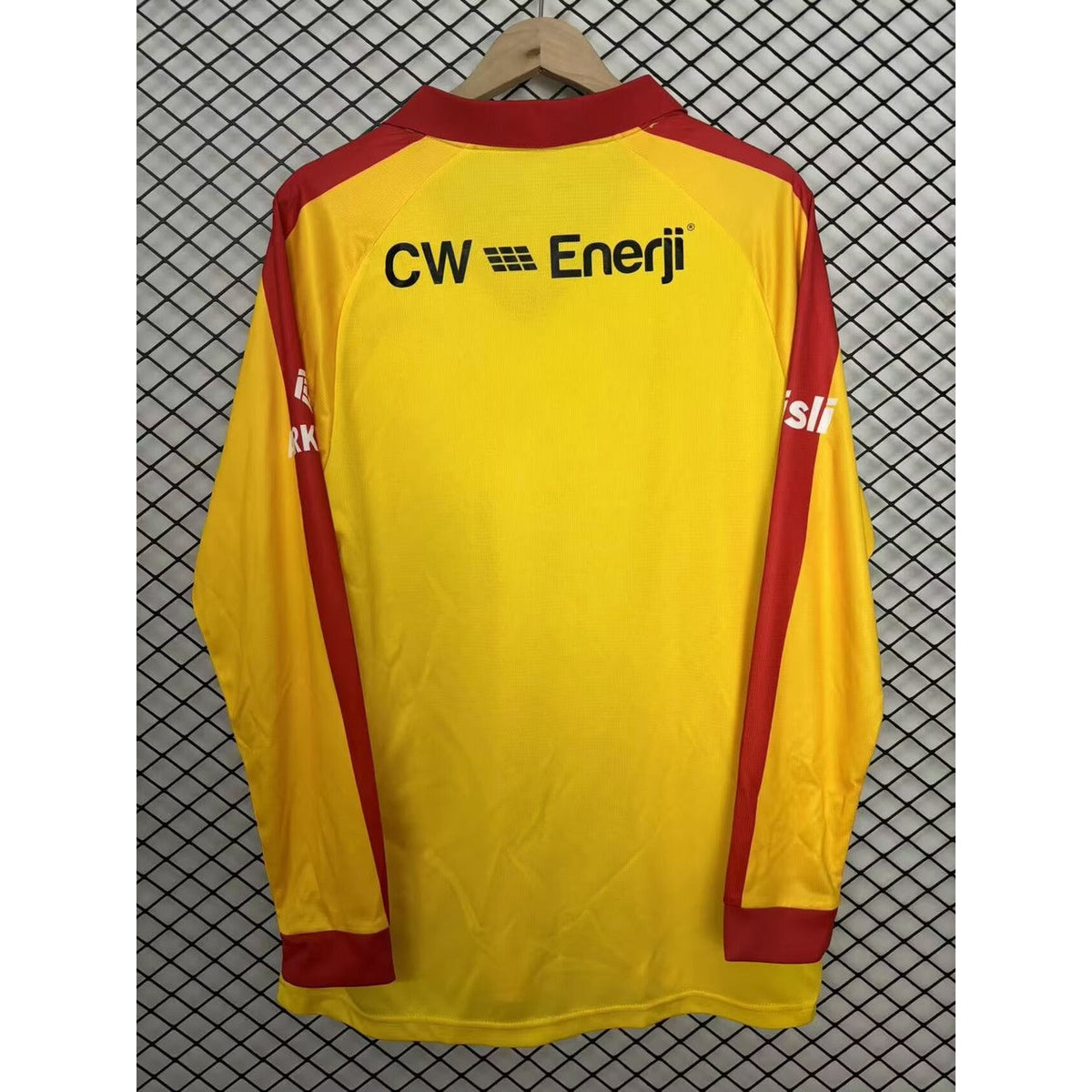 Maillot Galatasaray SK Rétro Jaune 2025/26 Manches Longues