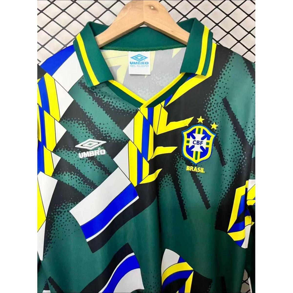 Maillot Gardien Brésil 1994 Manches Longues