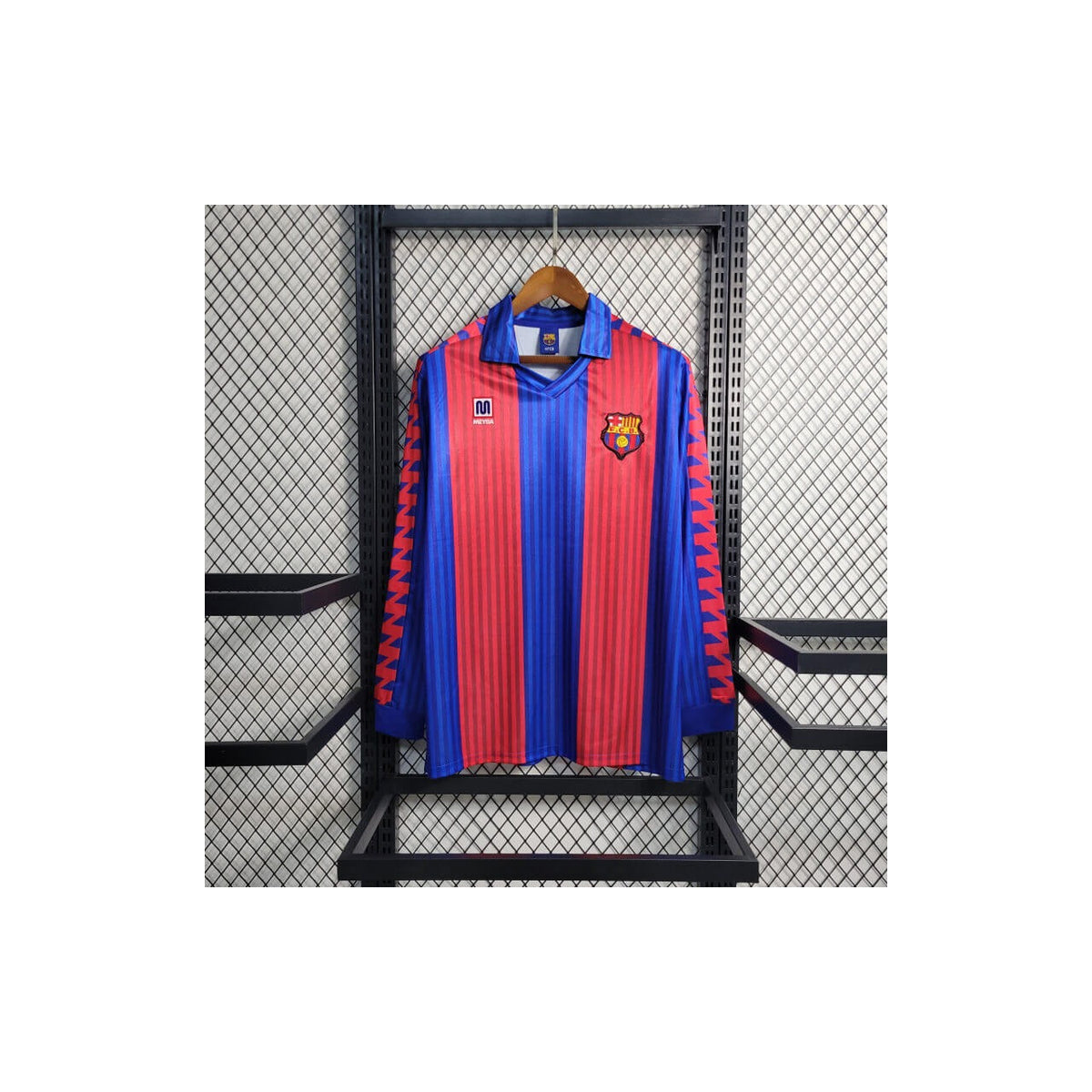 Maillot FC Barcelone Domicile 1991/92 Manches Longues