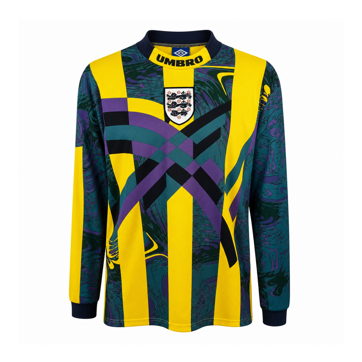 Maillot Gardien Angleterre 1995 Manches Longues