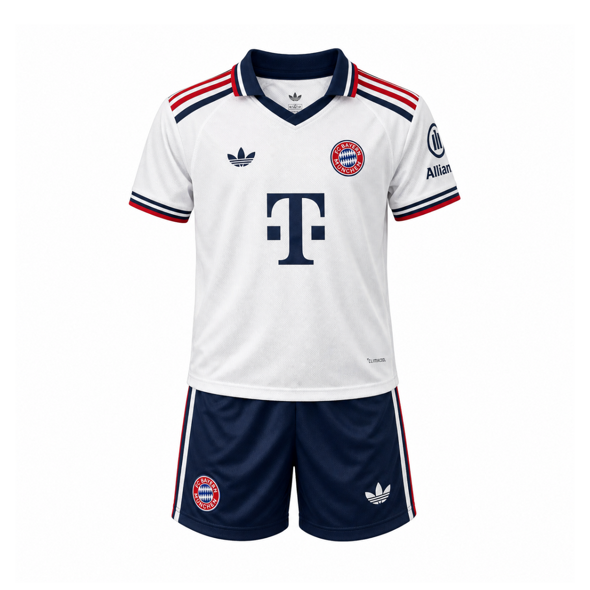 Ensemble enfant Bayern Munich extérieur 2026/27 – maillot et short