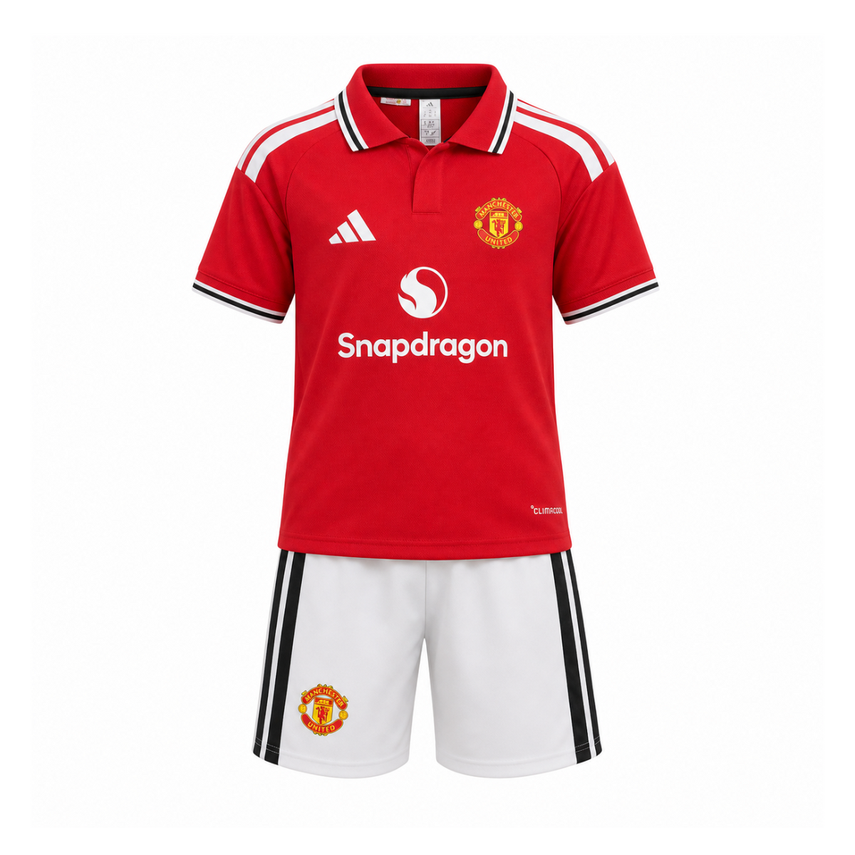 Ensemble enfant Manchester United domicile 2026/27 – maillot et short
