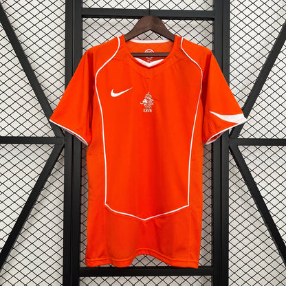 Maillot Domicile Rétro Pays-Bas 2004