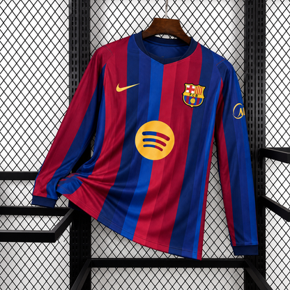 Maillot FC Barcelone Domicile 2026/27 Manches Longues
