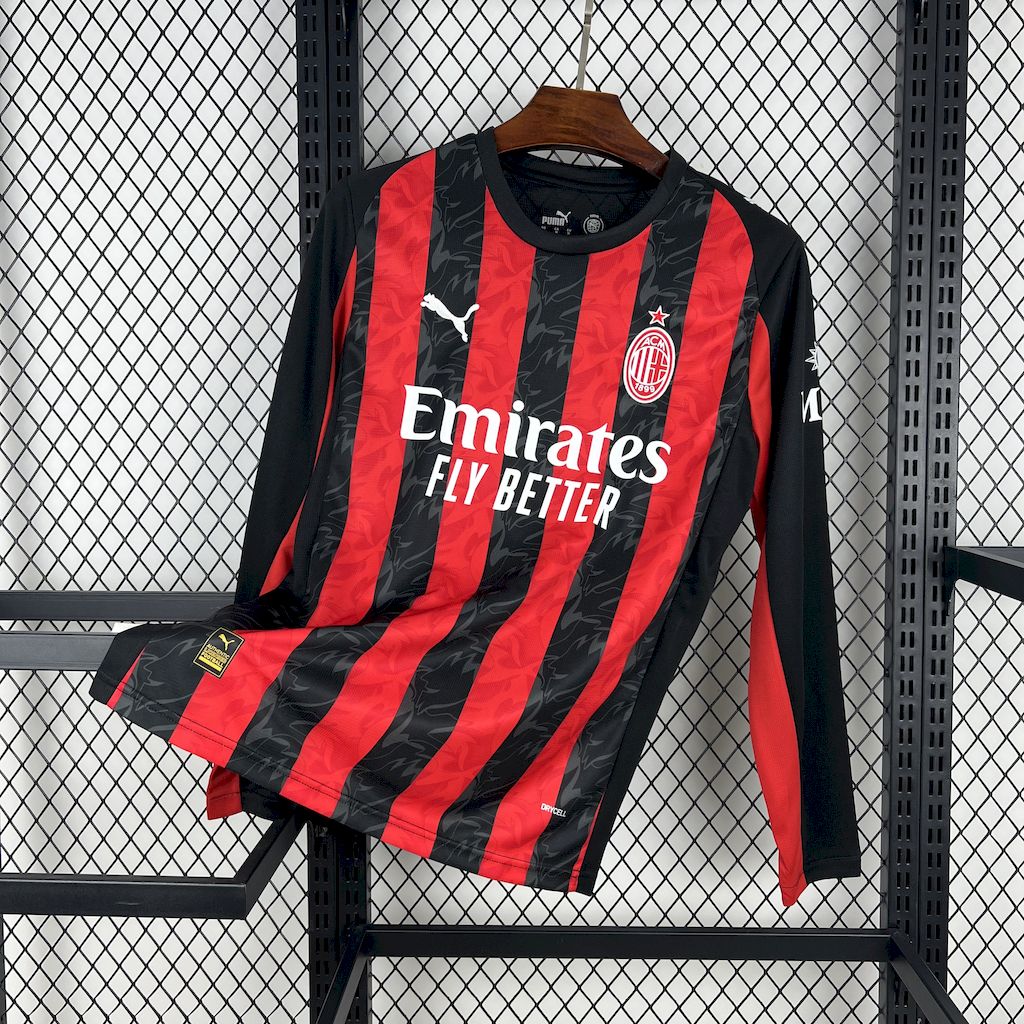 Maillot Domicile Manches Longues AC Milan 2025/26