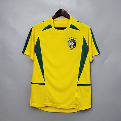 Brésil maillot Domicile Retro 2002