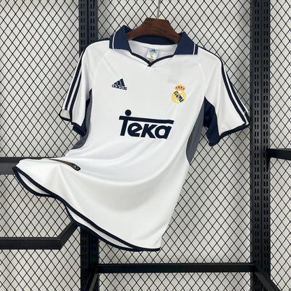 Maillot Domicile Rétro Real Madrid 2000/01