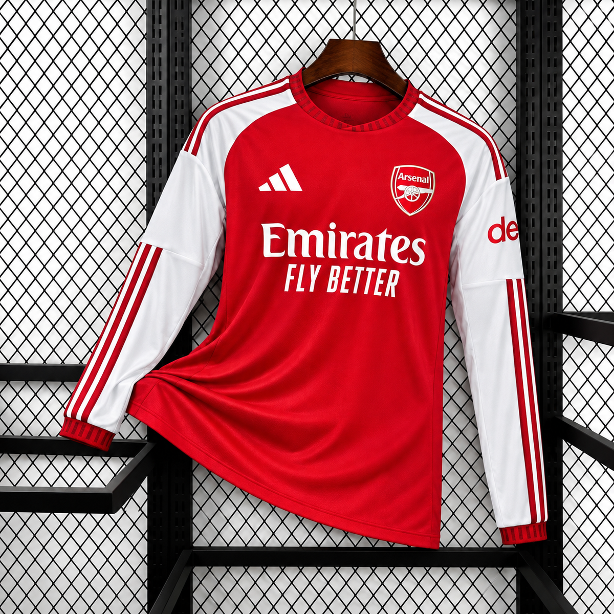 Maillot Arsenal FC Domicile 2026/27 Manches Longues