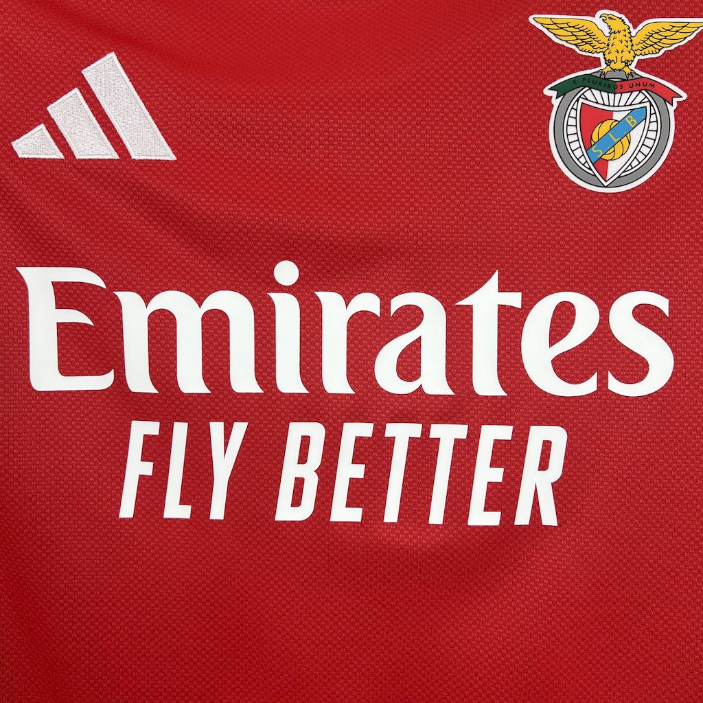 Maillot Domicile Manches Longues Benfica 2025/26