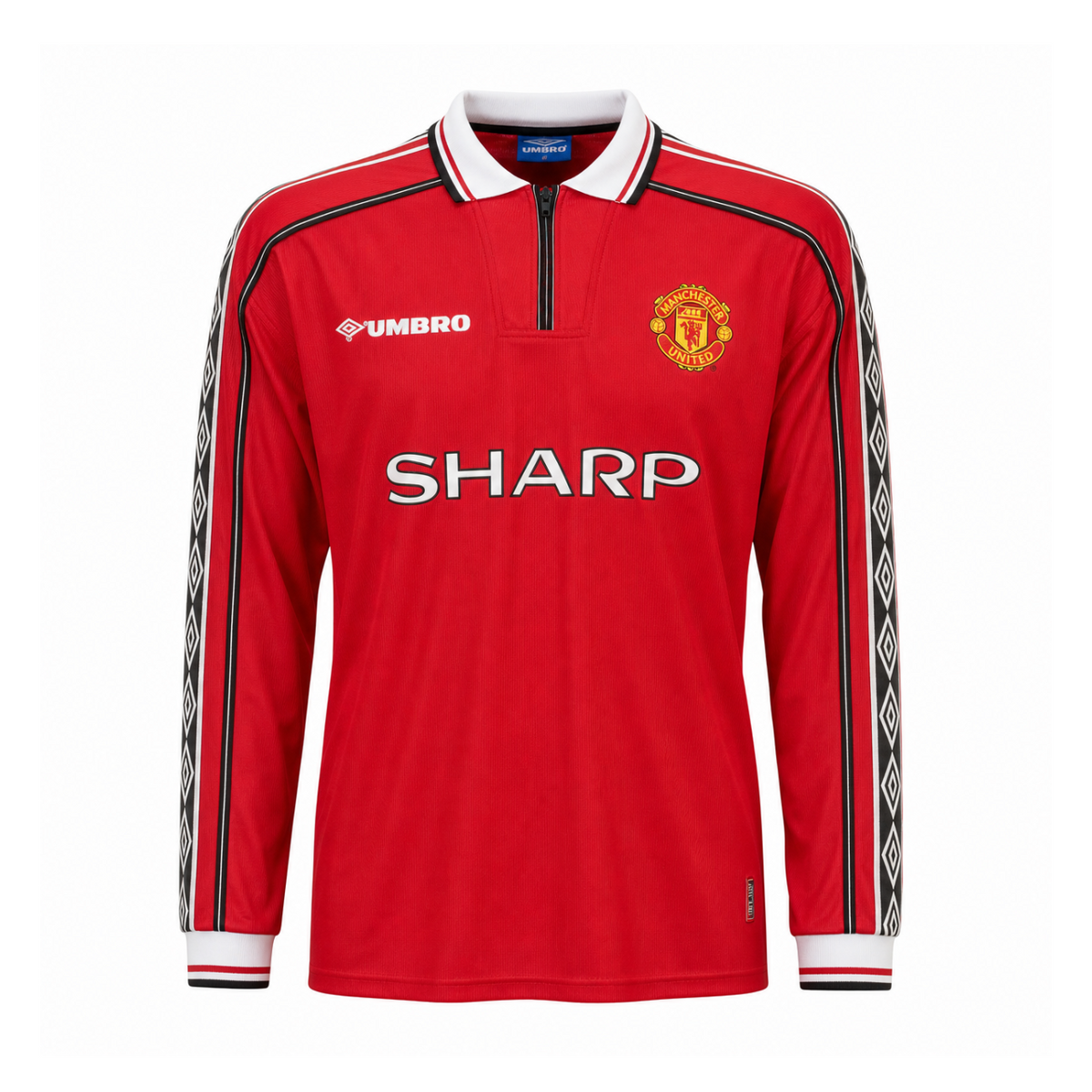Maillot Manchester United FC Domicile 1998/00 Manches Longues