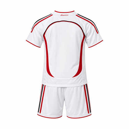 Ensemble enfant rétro AC Milan extérieur 2006/07 – vue 2