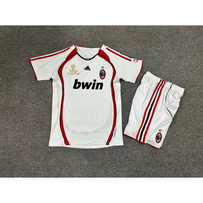 Ensemble enfant rétro AC Milan extérieur 2006/07 – vue 3