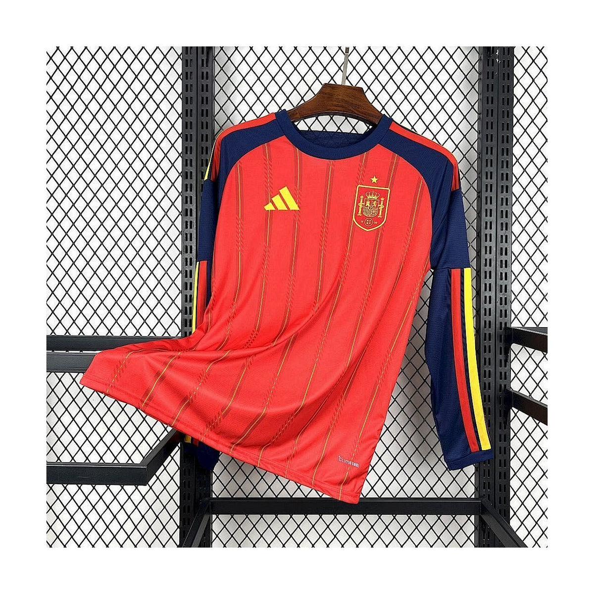 Maillot Espagne Domicile 2026 Deux Étoiles Manches Longues