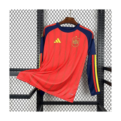 Maillot Espagne Domicile 2026 Deux Étoiles Manches Longues