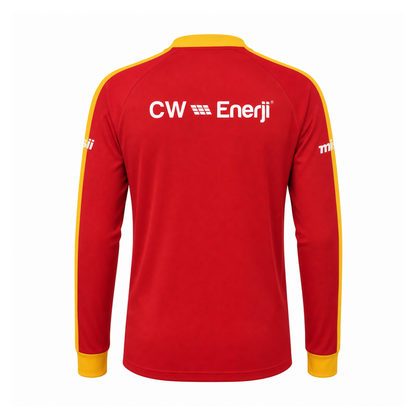 Maillot Galatasaray SK Rétro Rouge 2026 Manches Longues