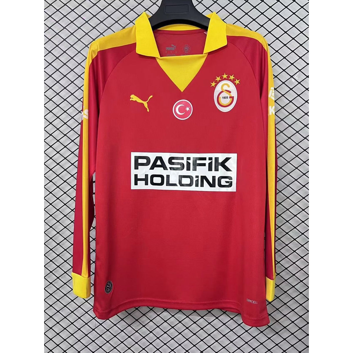 Maillot Galatasaray SK Rétro Rouge 2026 Manches Longues