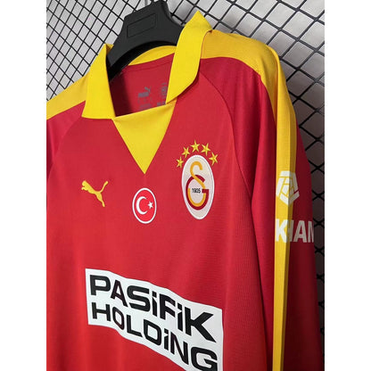Maillot Galatasaray SK Rétro Rouge 2026 Manches Longues