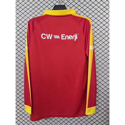 Maillot Galatasaray SK Rétro Rouge 2026 Manches Longues