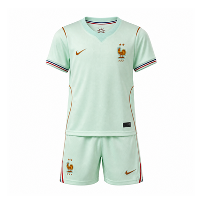 Ensemble enfant France extérieur 2026 – maillot et short
