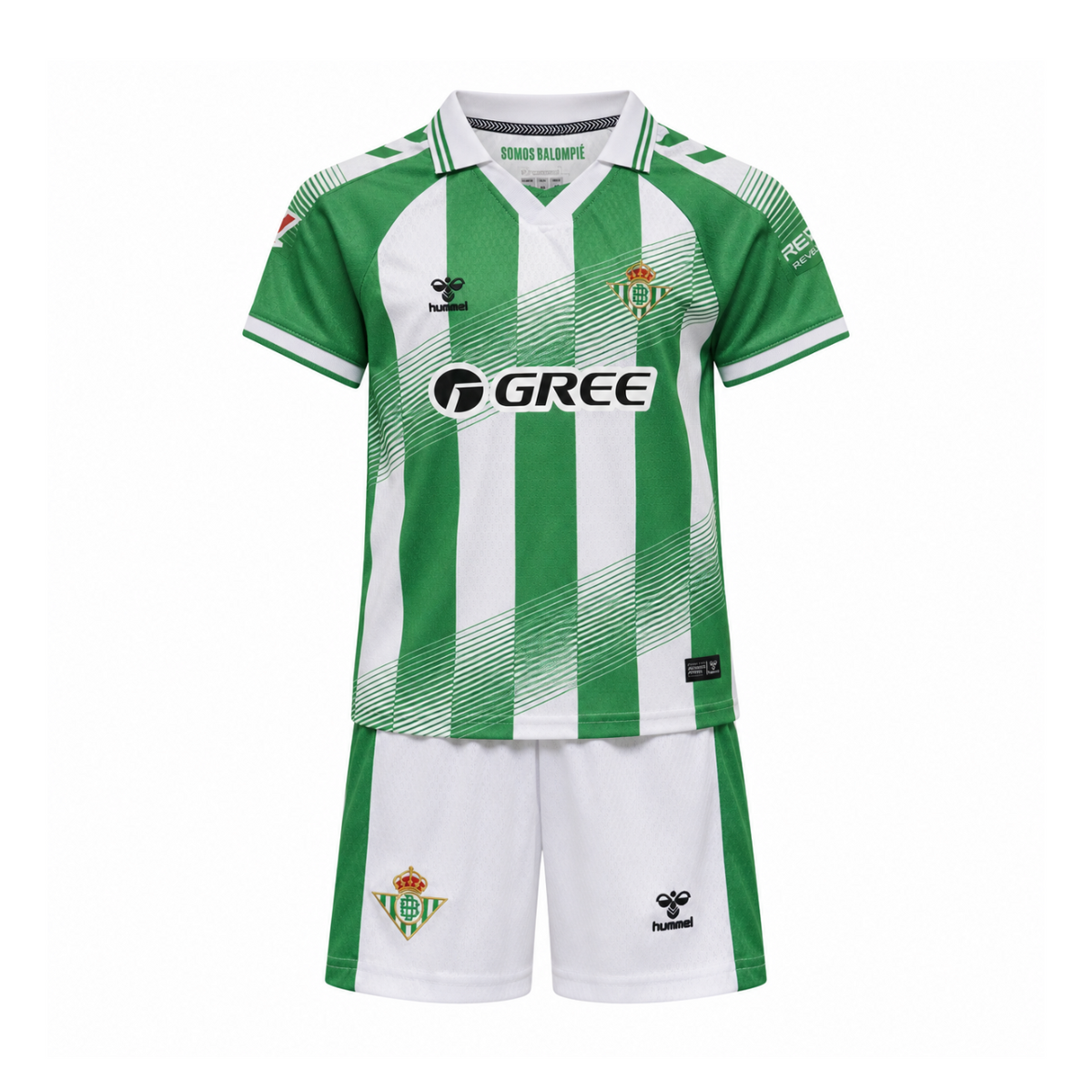 Ensemble enfant Real Betis domicile 2026/27 – maillot et short