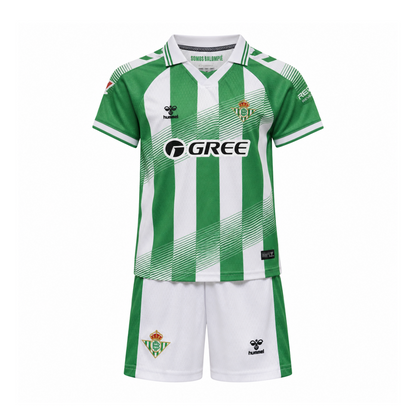 Ensemble enfant Real Betis domicile 2026/27 – maillot et short