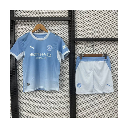 Ensemble enfant Manchester City domicile 2026/27 – vue 3