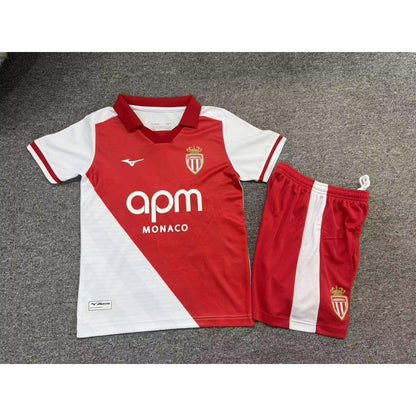 Ensemble enfant AS Monaco domicile 2026/27 – vue 3