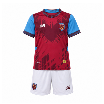 Ensemble enfant West Ham domicile 2026/27 – maillot et short