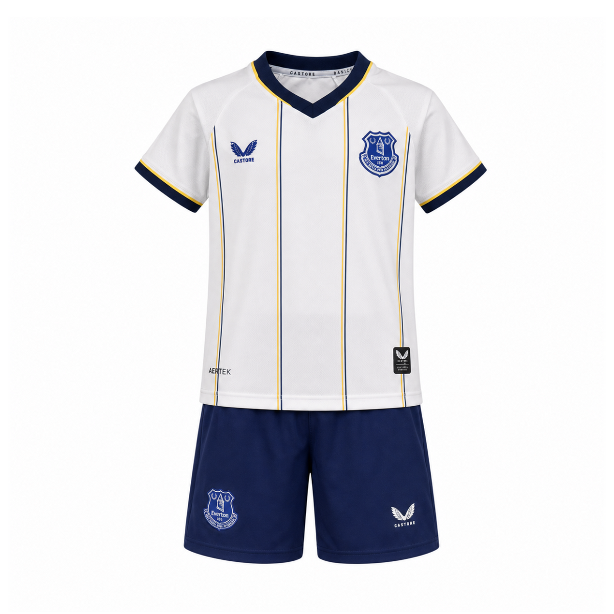 Ensemble enfant Everton extérieur 2026/27 – maillot et short