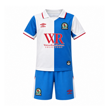 Ensemble enfant Blackburn Rovers domicile 2026/27 – maillot et short