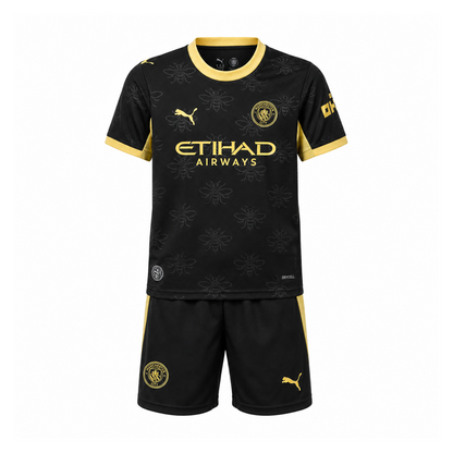 Ensemble enfant Manchester City extérieur 2026/27 – maillot et short