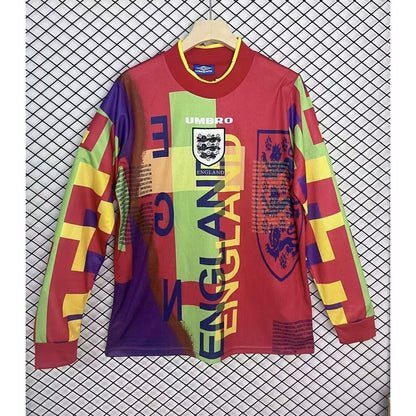 Maillot Gardien Angleterre 1996 Manches Longues