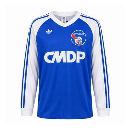 Maillot RC Strasbourg Alsace Domicile 1978/79 Manches Longues