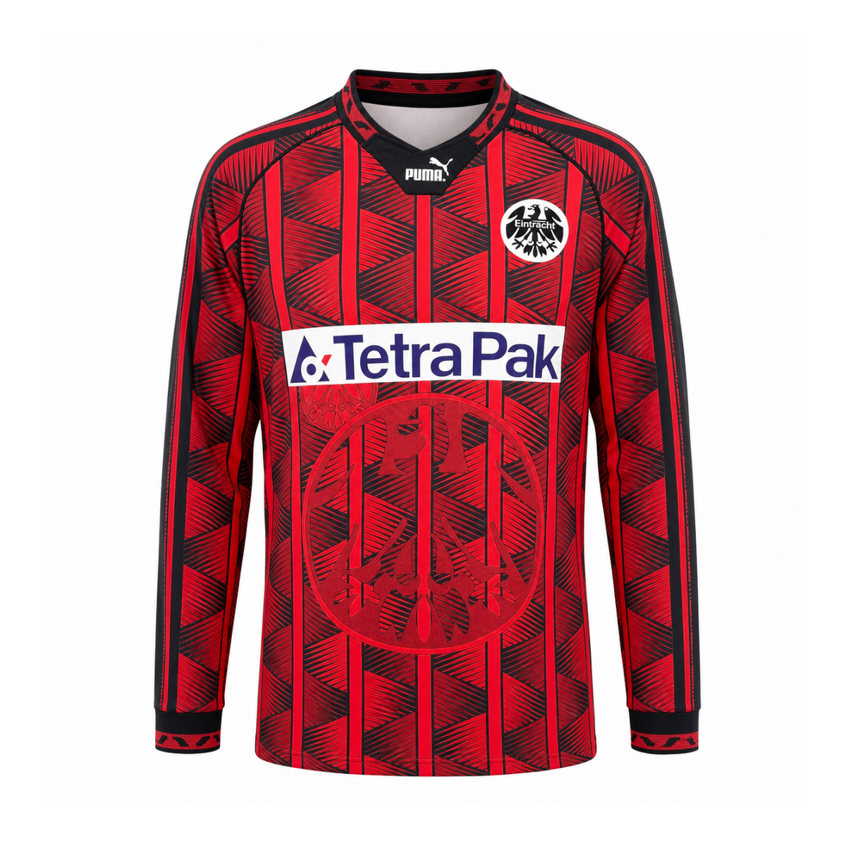Maillot Eintracht Frankfurt Domicile 1995/96 Manches Longues