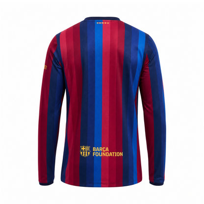 Maillot FC Barcelone Domicile 2026/27 Manches Longues