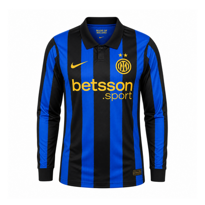 Maillot Inter Milan Domicile 2026/27 Manches Longues