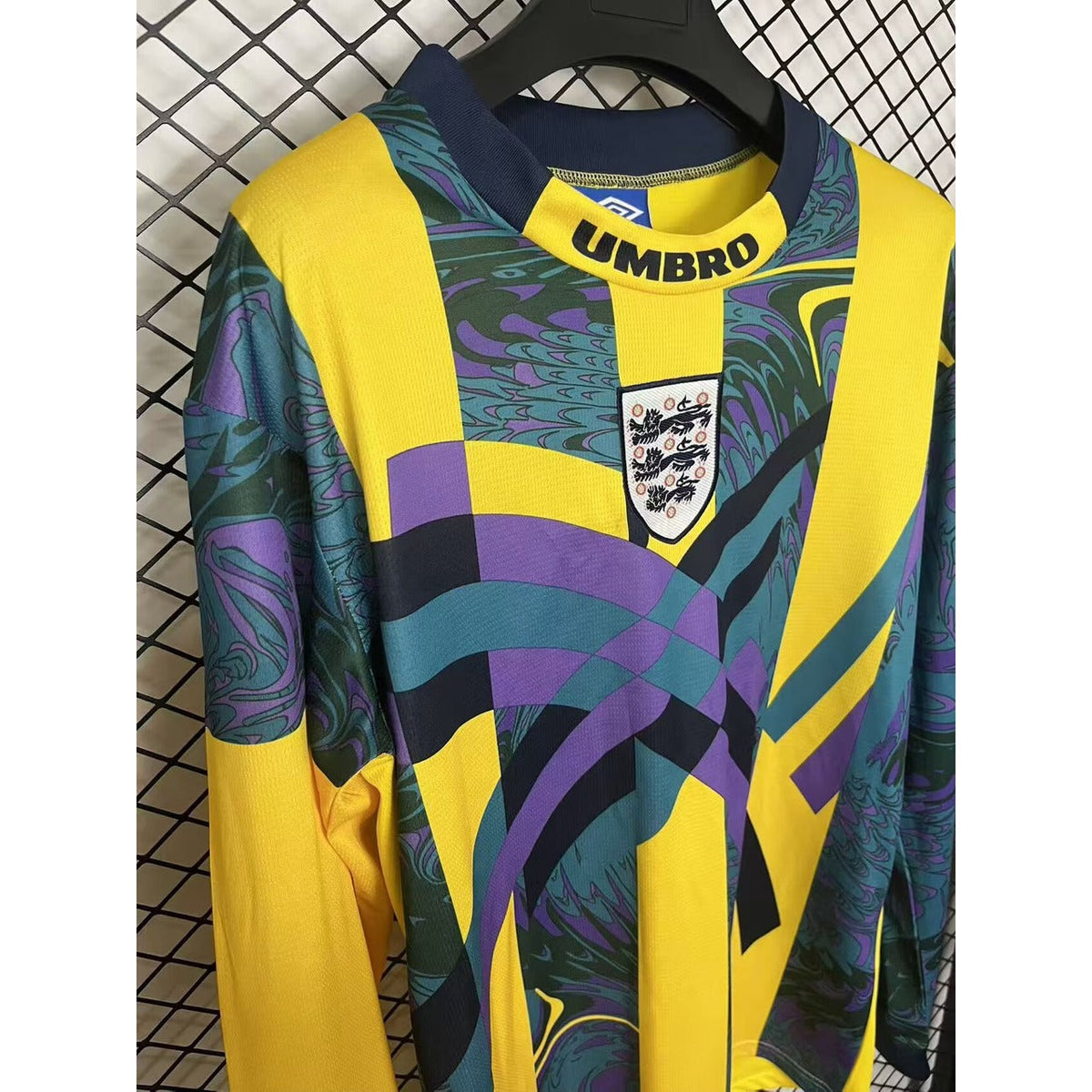 Maillot Gardien Angleterre 1995 Manches Longues