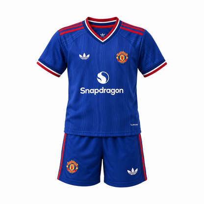 Ensemble enfant Manchester United extérieur 2026/27 – maillot et short