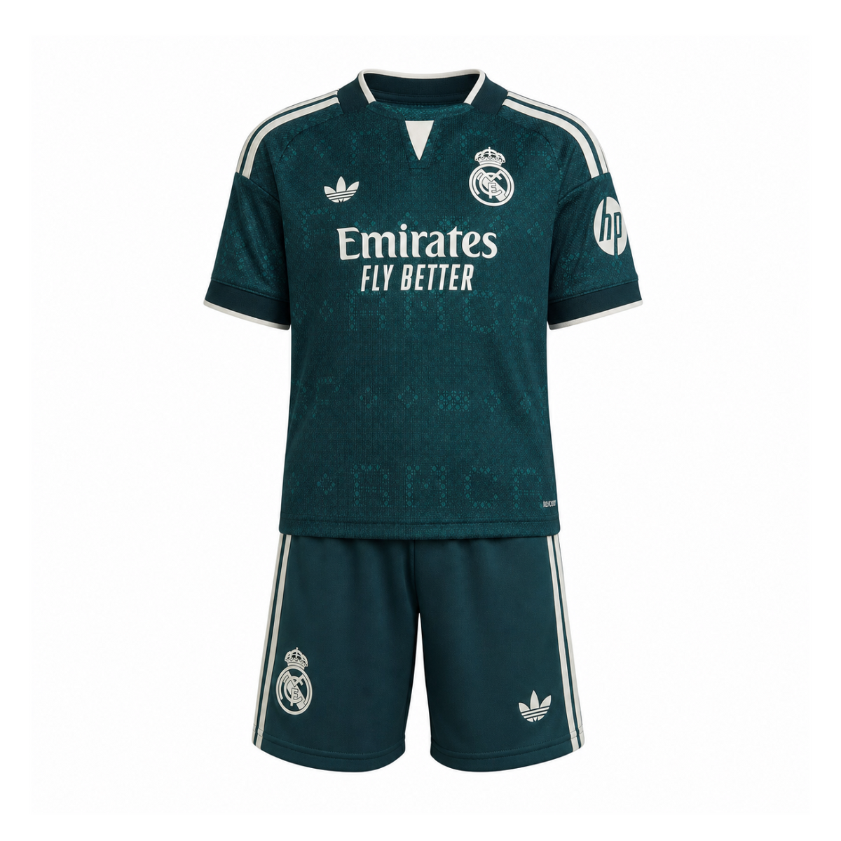 Ensemble enfant Real Madrid extérieur 2026/27 – maillot et short