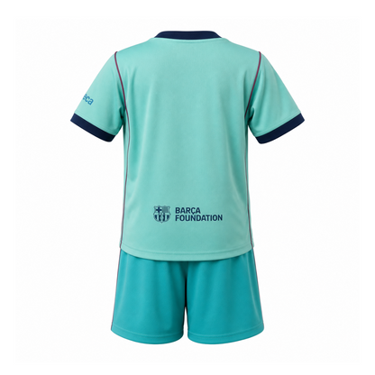 Ensemble enfant FC Barcelone troisième 2026/27 – vue 2
