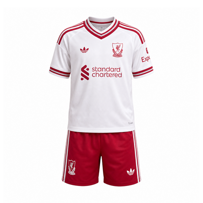 Ensemble enfant Liverpool extérieur 2026/27 – maillot et short