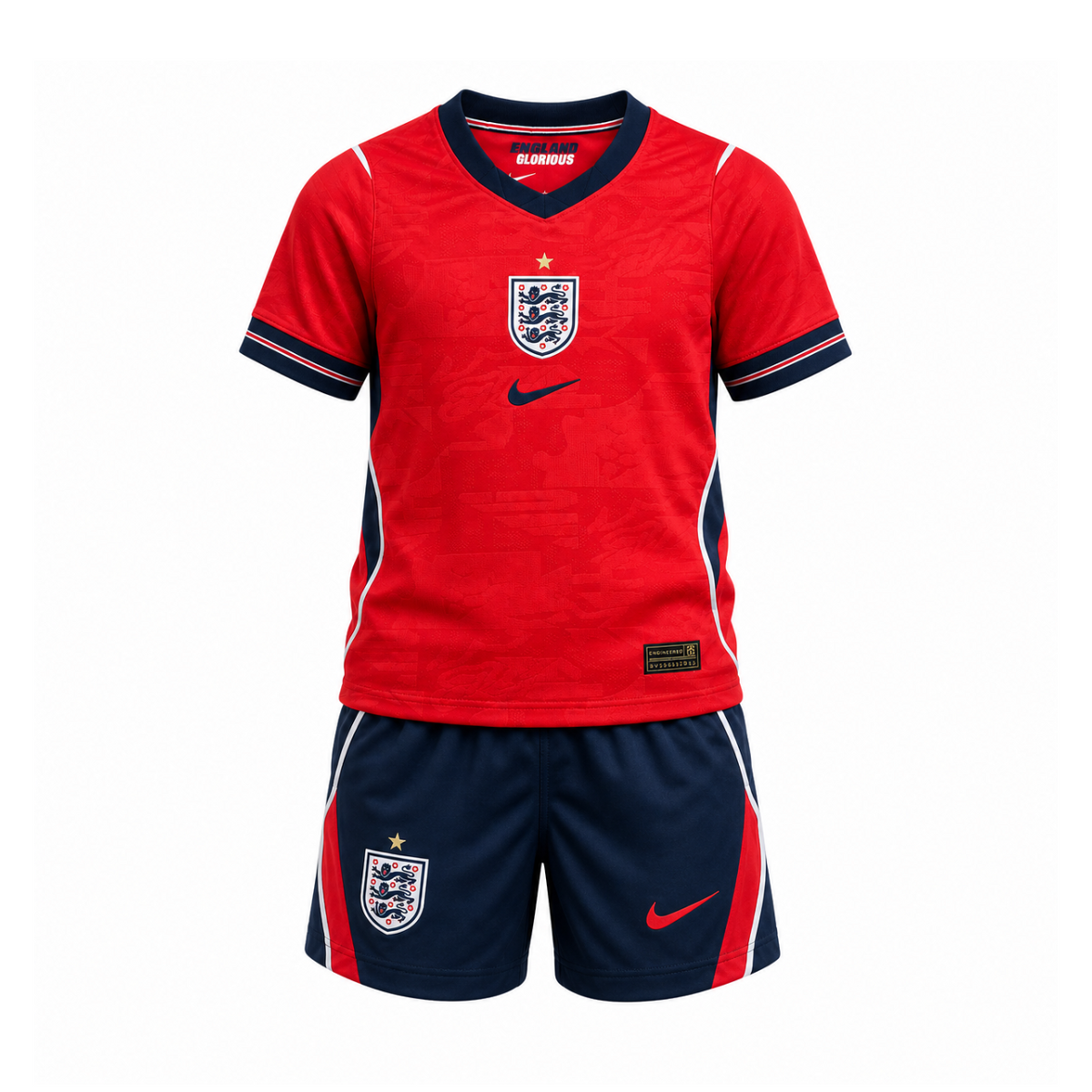 Ensemble enfant Angleterre extérieur 2026 – maillot et short