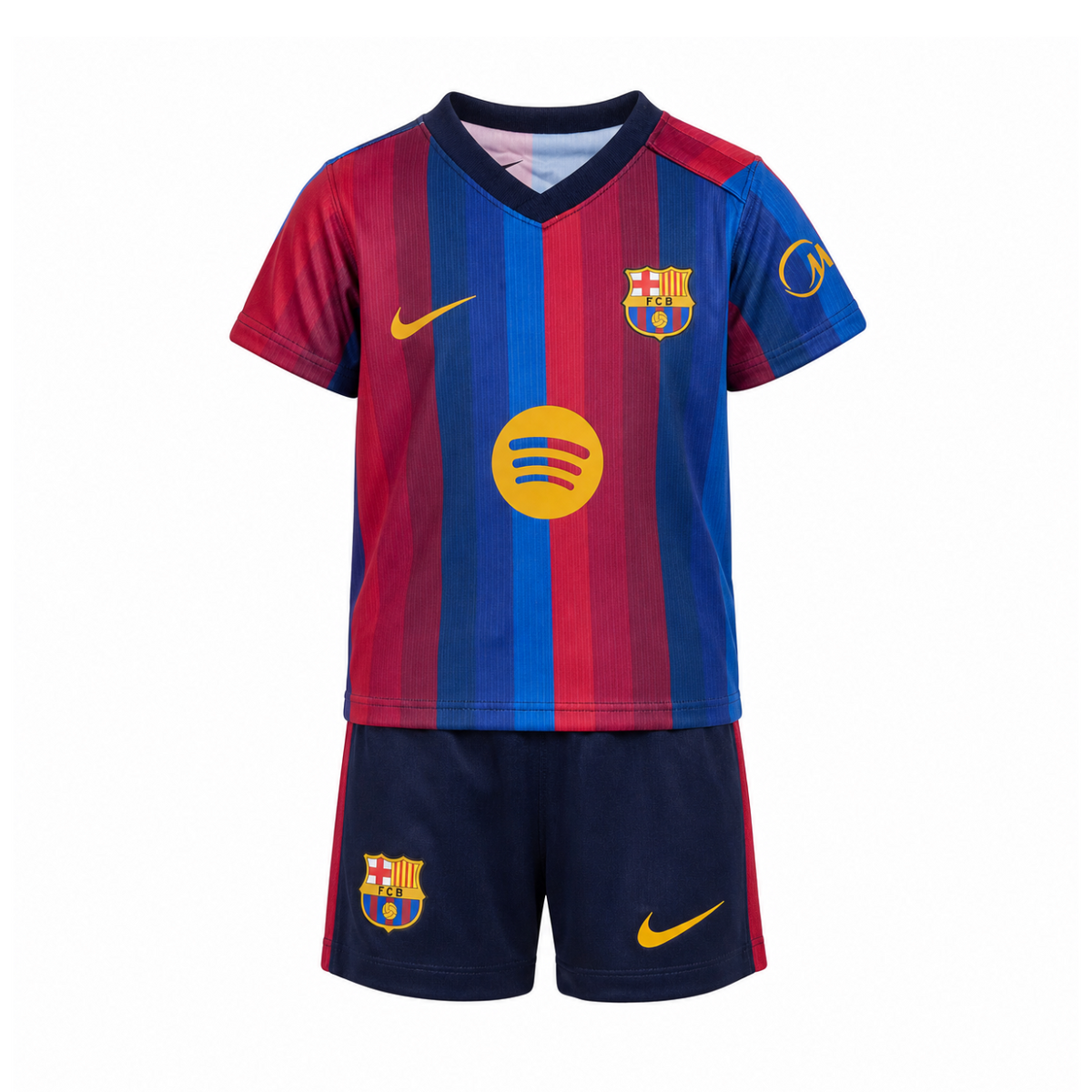 Ensemble enfant FC Barcelone domicile 2026/27 – maillot et short